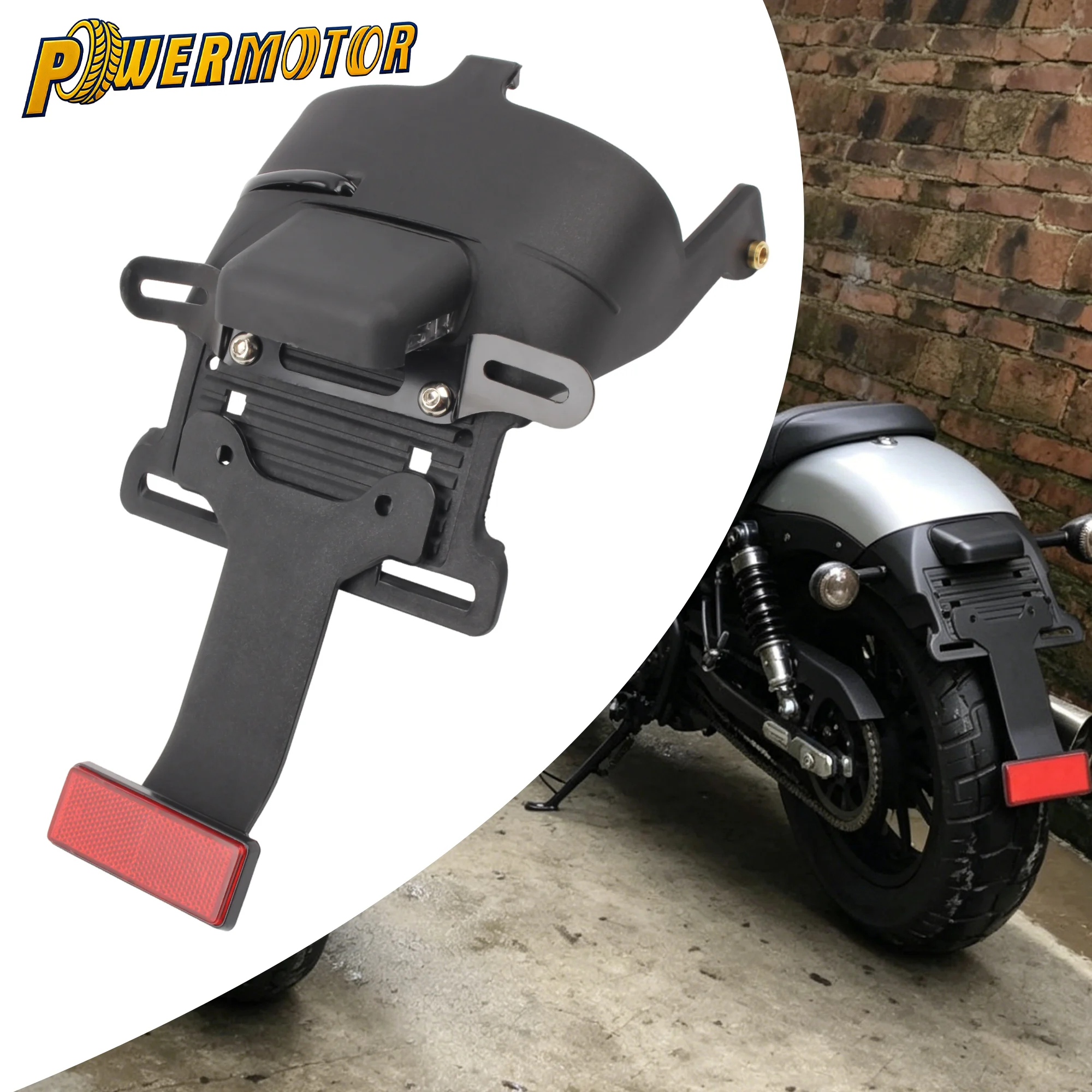 

Rear Fender Eliminator Kit With LED Light For Harley Sportster XL 883 1200 Forty Eight X48 2004-2014 Motorcycle Accessories