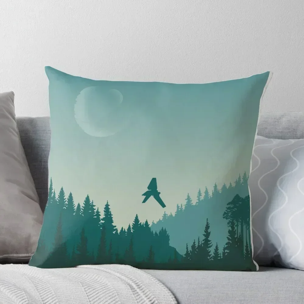 Endor poster Throw Pillow Sofa Covers For Living Room Sofa Cushion Cover Luxury Living Room Decorative Cushions pillow