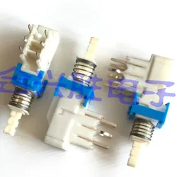 1 Piece Horizontal Self Locking Switch Audio DVD Power Supply Push Switch Switch 6Pin With Lock Button