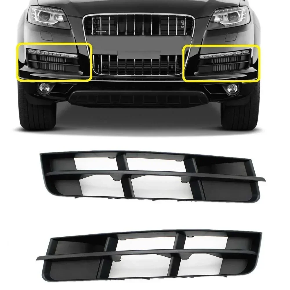 

Car Replacement Parts Foglight Frame Fog Lamp Grille Cover for Audi Q7 2010 2011 2012 2013 2014 2015 Auto Parts