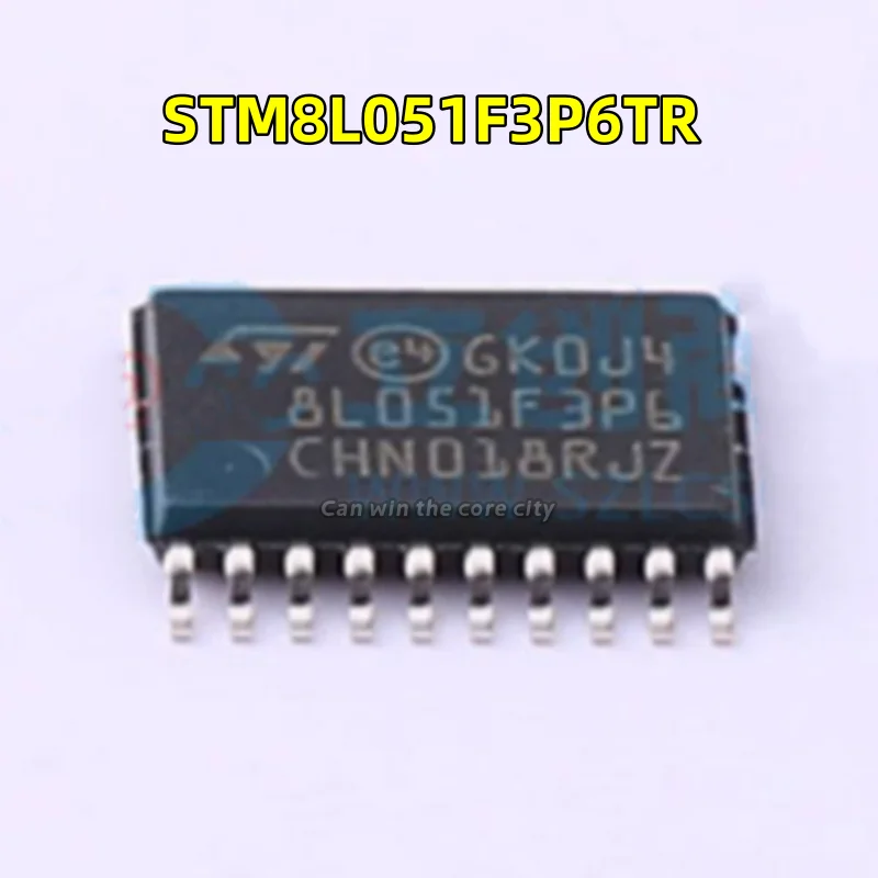 1-100 PCS/LOT Original genuine STM8L051F3P6TR screen print 8L051F3P6 TSSOP-20 16 MHz/8 KB Flash memory/8-bit Microcontroller