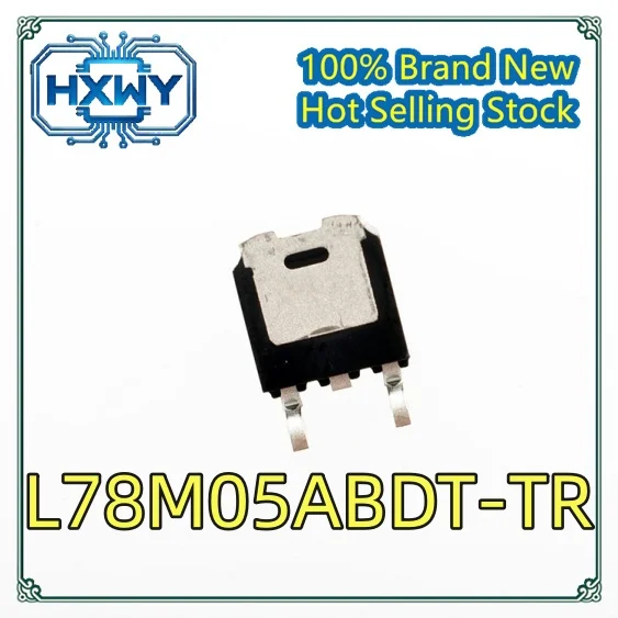(10/50 pieces) L78M05ABDT-TR Silk screen 78M05 TO-252 Linear Regulator Imported Chip IC In Stock Hot Sale Quality Guaranteed
