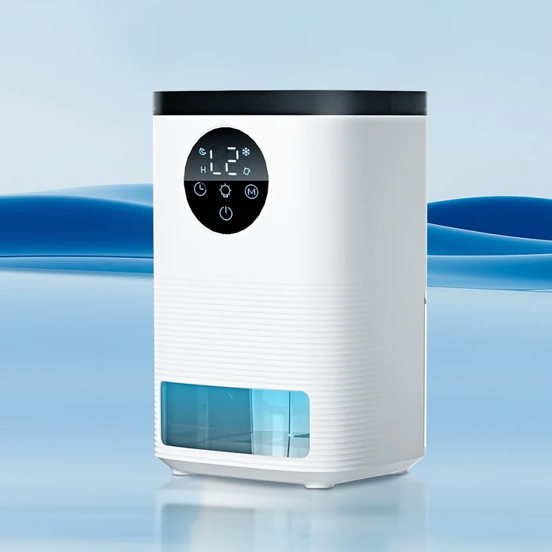

Dehumidifier 1400ML Ultra Quiet Small Dehumidifiers for Bedroom Auto-off Portable Dehumidifier for Home