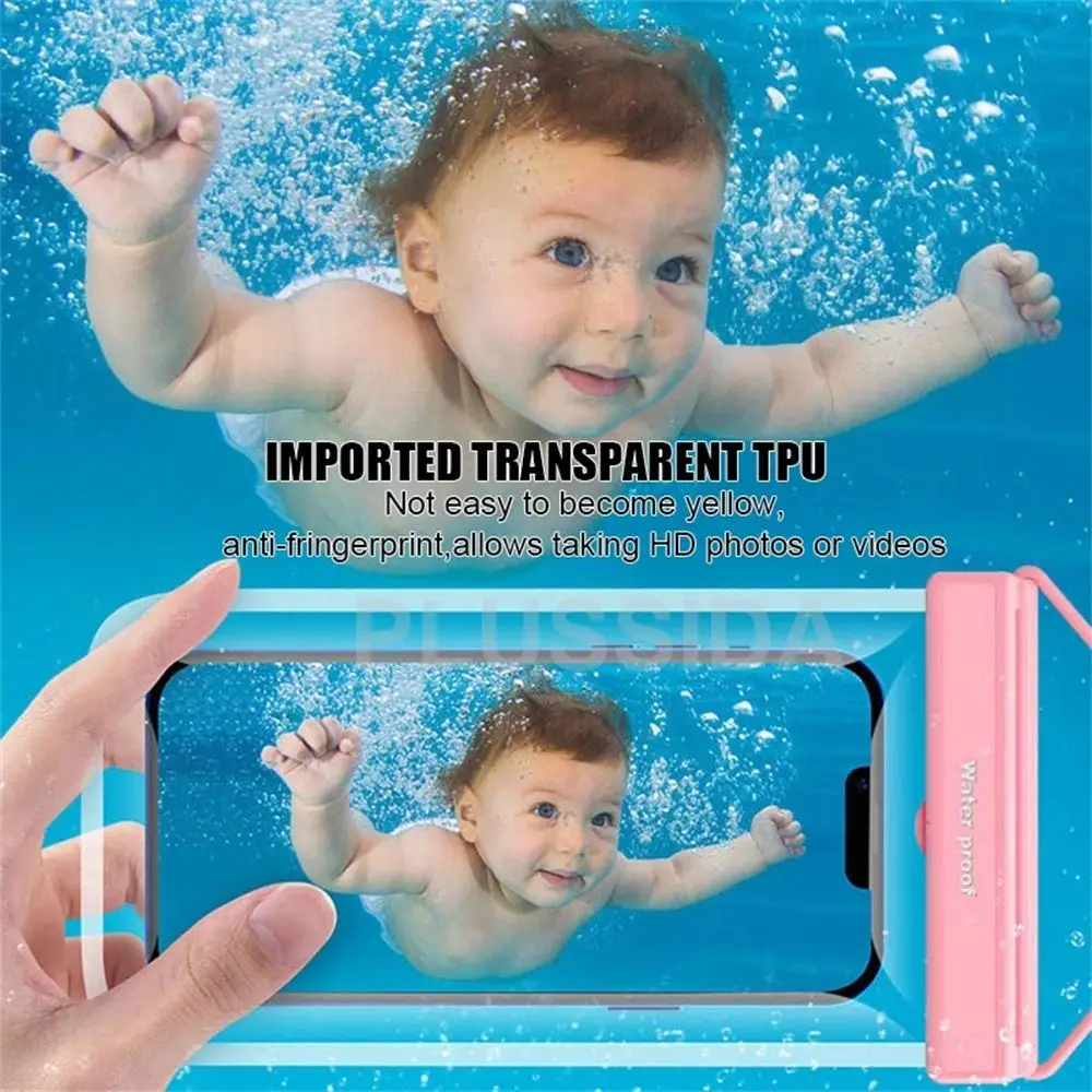 Wasserdichte telefon hülle unter 7,0 zoll für iphone 13 pro max schwimm hülle ipx8 universal abdeckung für huawei xiaomi redmi note samsung