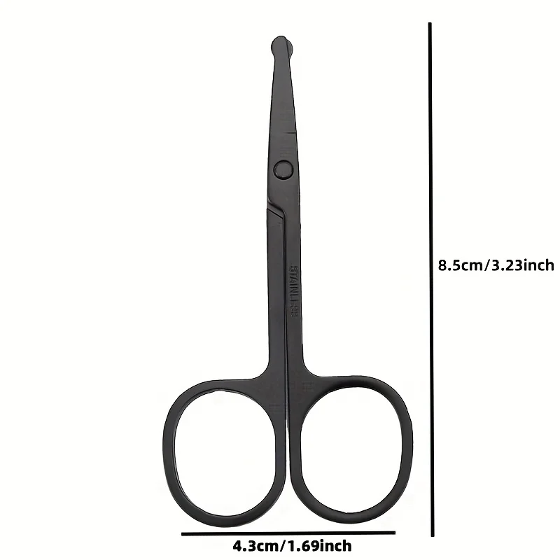 Eyebrow scissors Small scissors Wholesale 1pcs-3pcsTool Steel Small Nail Tools Eyebrow Tweezer Makeup Beauty cuticle scissors