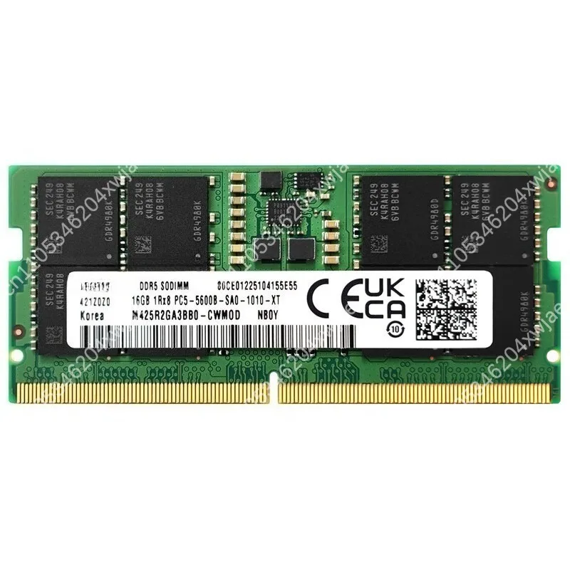 DDR5 SODIMM Memory Module 16G 32G 5600MHz High Performance RAM for Laptop Upgrade