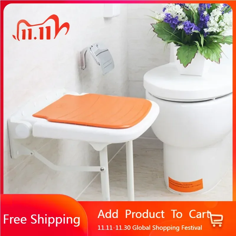 

Ergonomic Shower Chair Heavy Duty Waterproof Disabled Chair Bathtub Accessories Taboret Silla Ducha Portatil Bathroom Furniture
