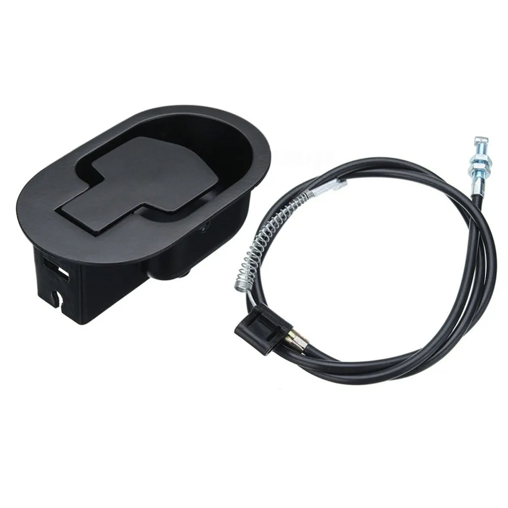 Imagen 3: Cuerpo principal de aleación de zinc, ajustador de sofá, piezas accesorias de aluminio, estructura de resorte incorporada, interruptor de cable, superficie con acabado negro.