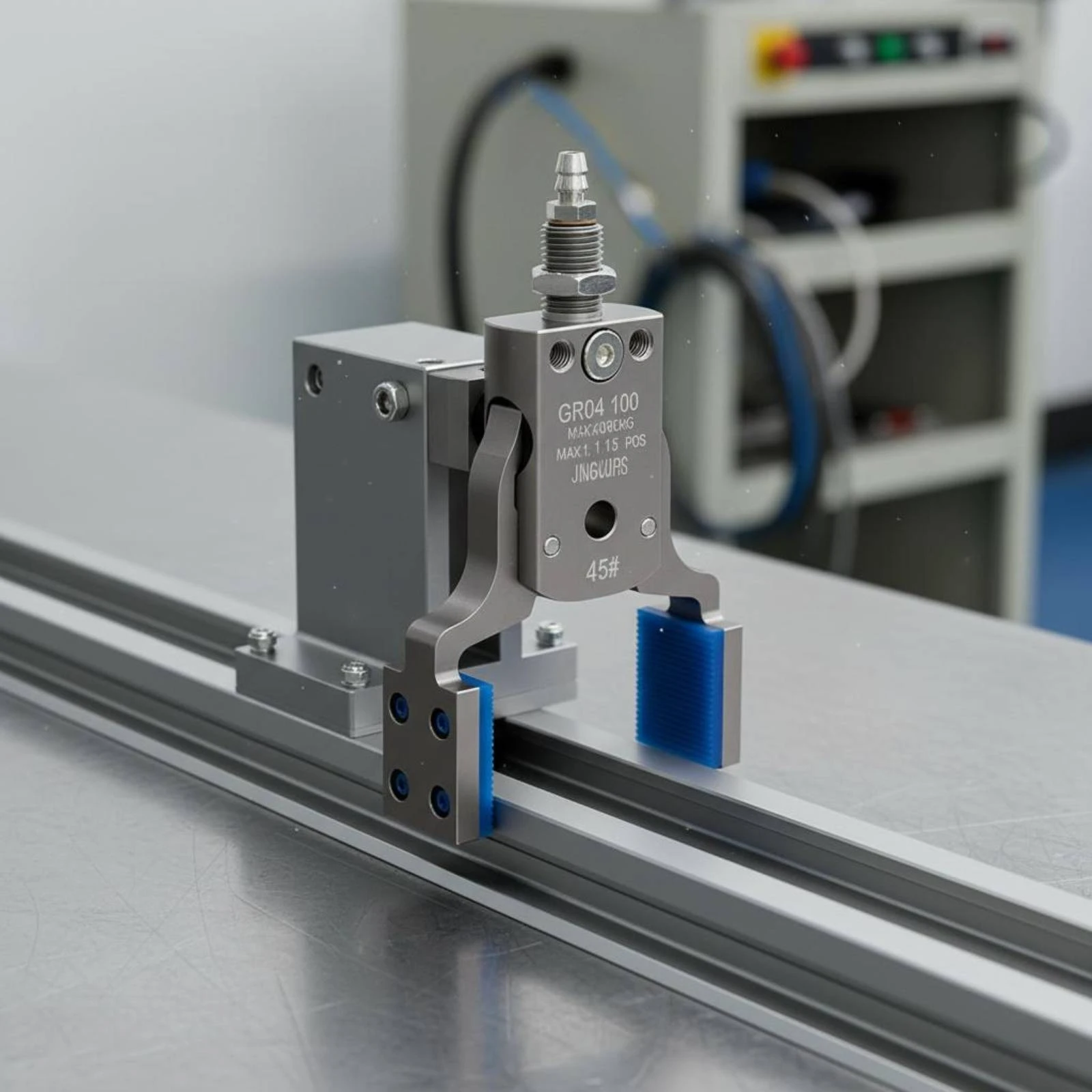 Mini Pneumatic Gripper Stable Performance Wide Opening Gripper Robotic Arm Pneumatic Clamp Easy to Install Robotic Claw