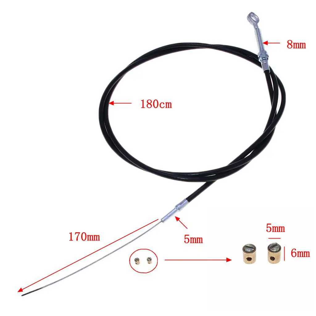 USERX Universal Motorcycle Throttle Cable for Casing 63