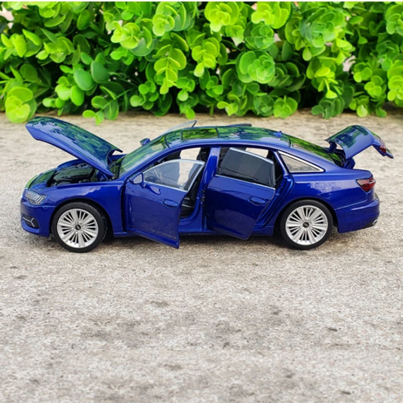 1:32 AUDI A6 lega auto diecast e veicoli giocattolo modello di auto giocattolo in metallo alta simulazione suono e luce collezione giocattolo regalo