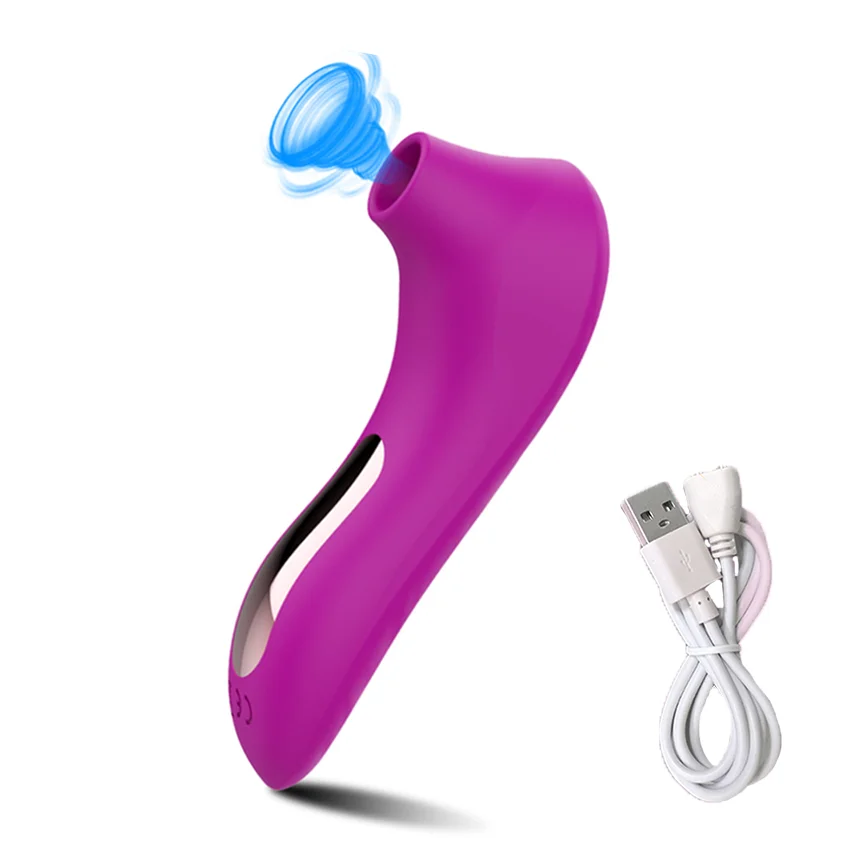 Powerful Clit Sucker Vibrator Female Sucking Nipple Oral Vacuum Clitoral Stimulationr Massager Sex Toy Adult Goods For Women
