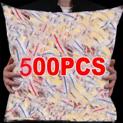 Plastic Disposable Food Cover Colorful Elastic Wrap Food Covers Fresh-keeping Lid Plate Kitchen Packaging Bags Storage Bag