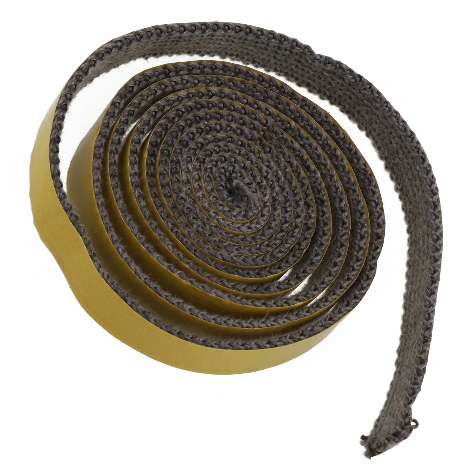 

Self Adhesive Glass Seal Black Flat Stove Rope High Temperature Sealing Strip Thermal Shock Resistant Lightweight Resilient