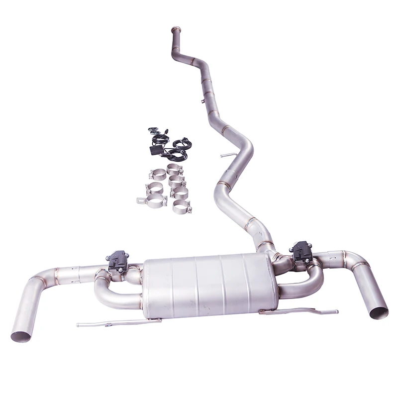 Suitable for 19-24 BMW 3 Series G20 G28 exhaust muffler, stainless steel high performance electronic valve exhaust system