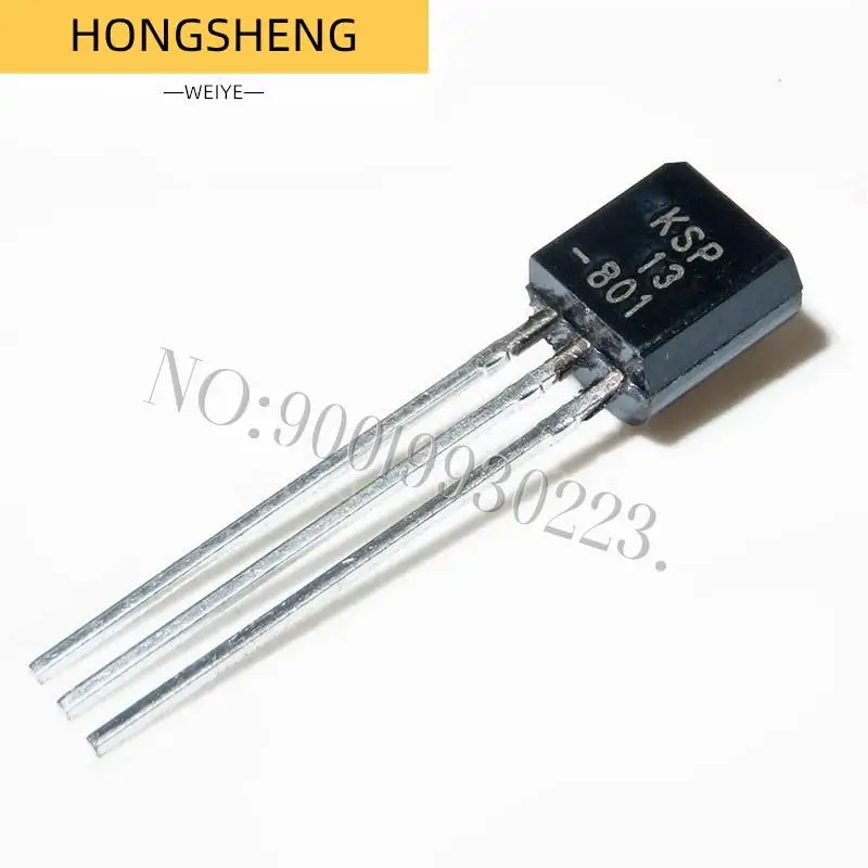 100% New 50pcs/lot  KSP13 Darlington Transistor TO92 TO-92 IC Chipset In Stock