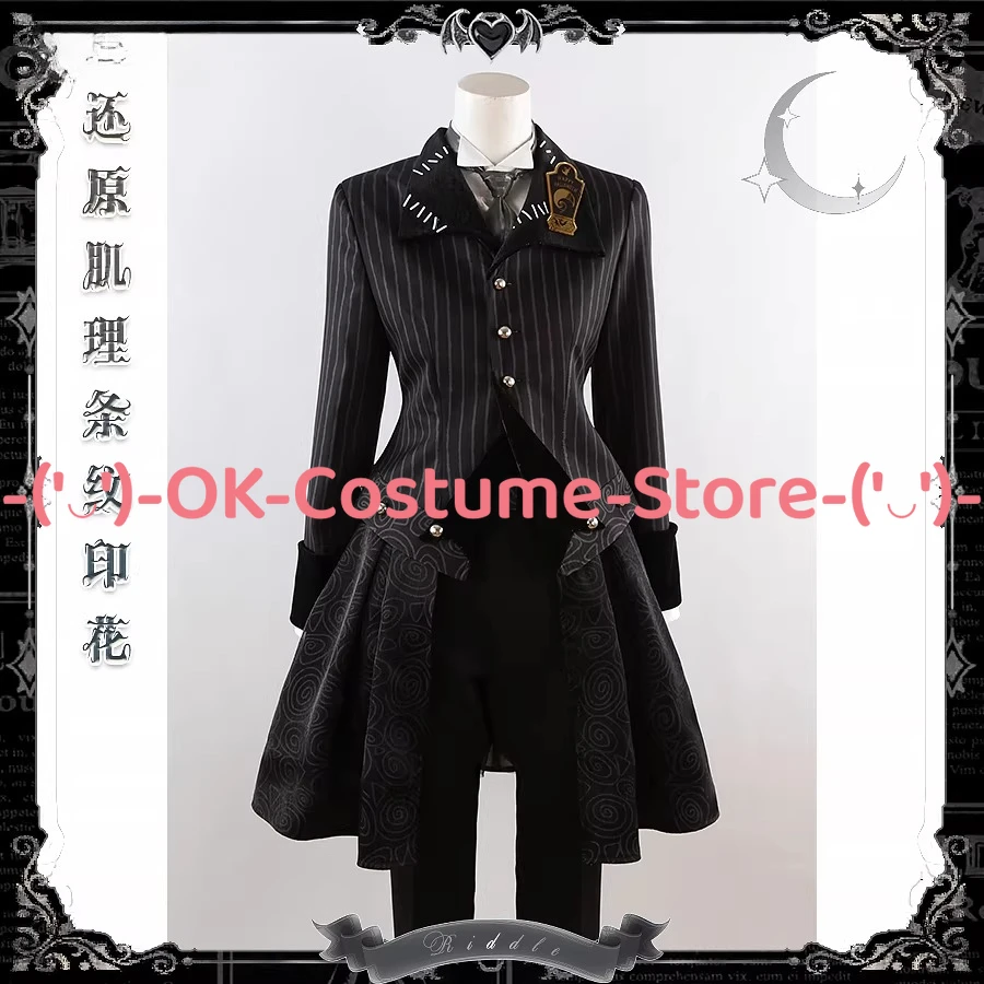 [Customized Size] Twisted Wonderland 2024 Halloween Riddle Rosehearts Cosplay Costume Event Outfit Carnival Party Uniform Suit view 3