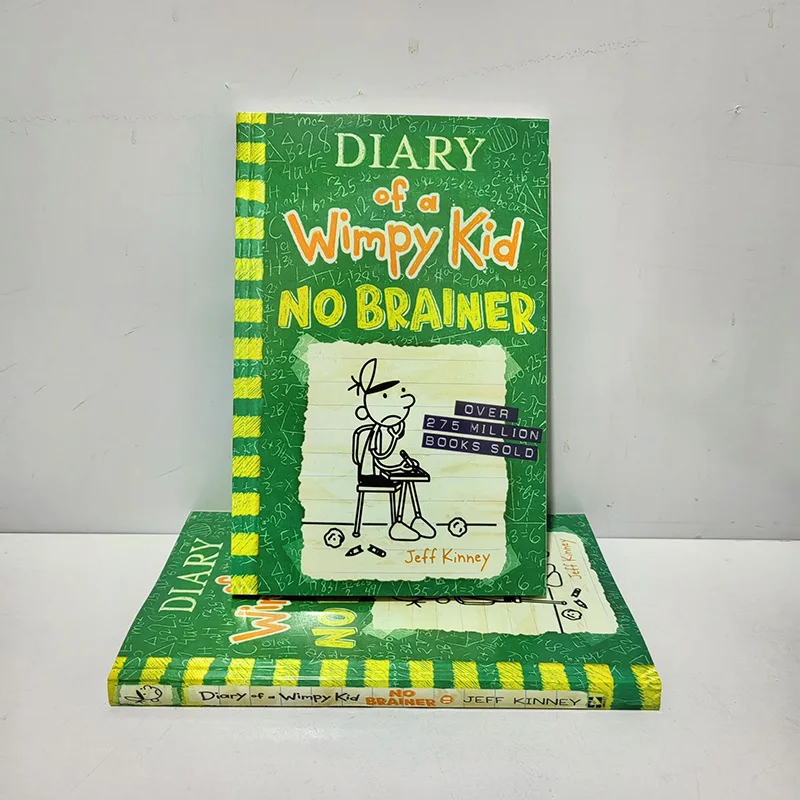 

English Version Diary of a Wimpy Kid 18 No Braine English Books Libros Livros