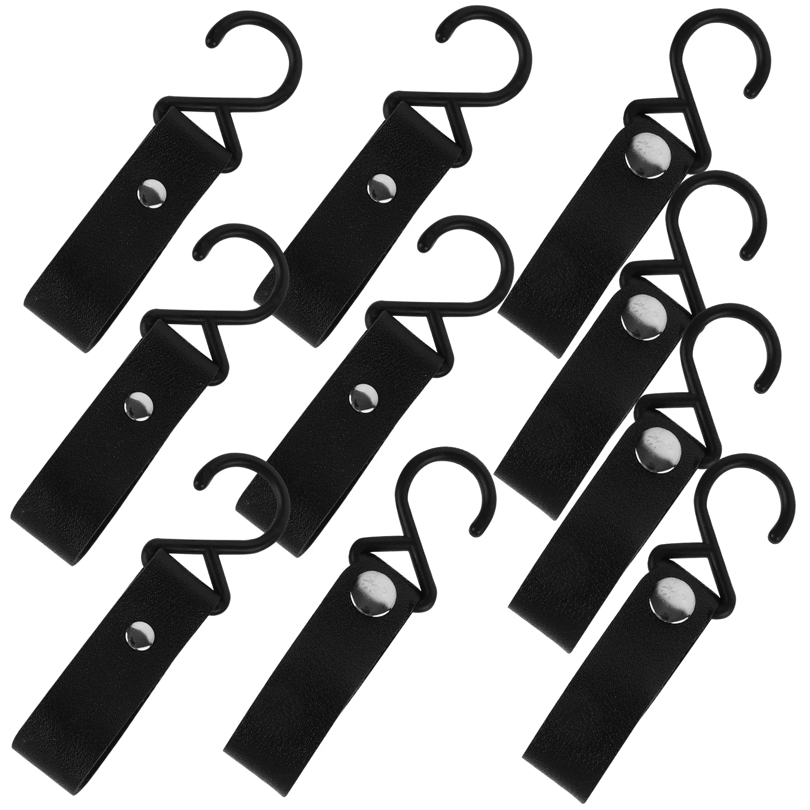 

10pcs Tent Outdoor Drying Camping Camping Cookware Hook Tent Hook Cookware Clothes Heavy Duty Windproof PU