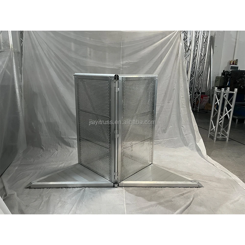 Aluminum Concert Barrier 45-135 Degrees Corner Stage Barrier