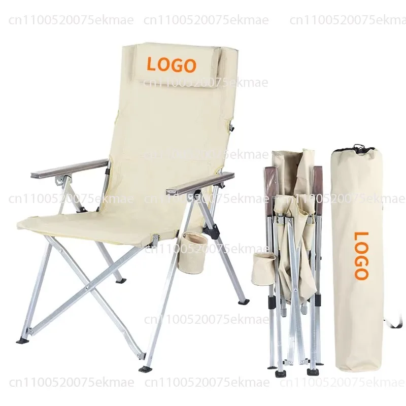 Leaf Bamboo Forest Lightweight Aluminum Portable Folding Chair Tote Bag Beach Garden Catering Gym Seat Outdoor Camping Beach