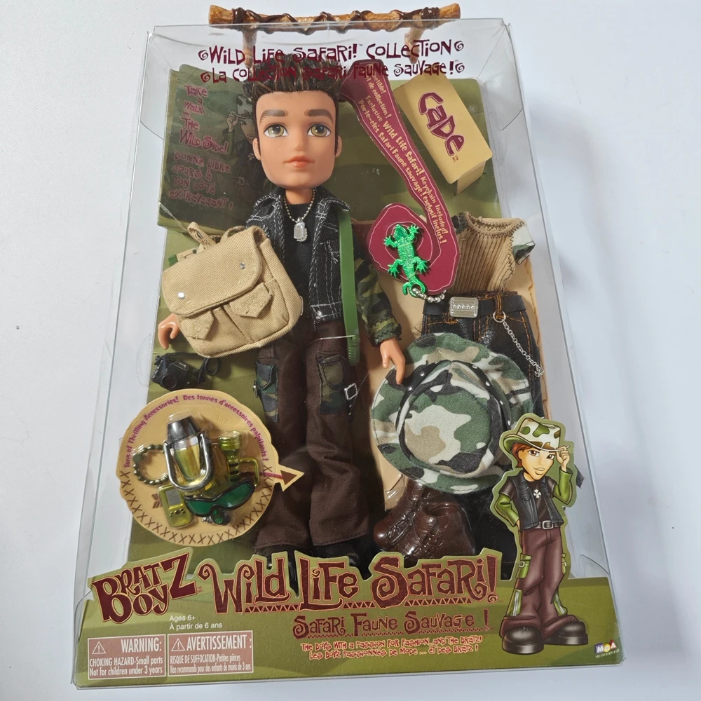 bratz boy dylaw wild life safari Eitan  many accessory collection dolls bratzillaz doll