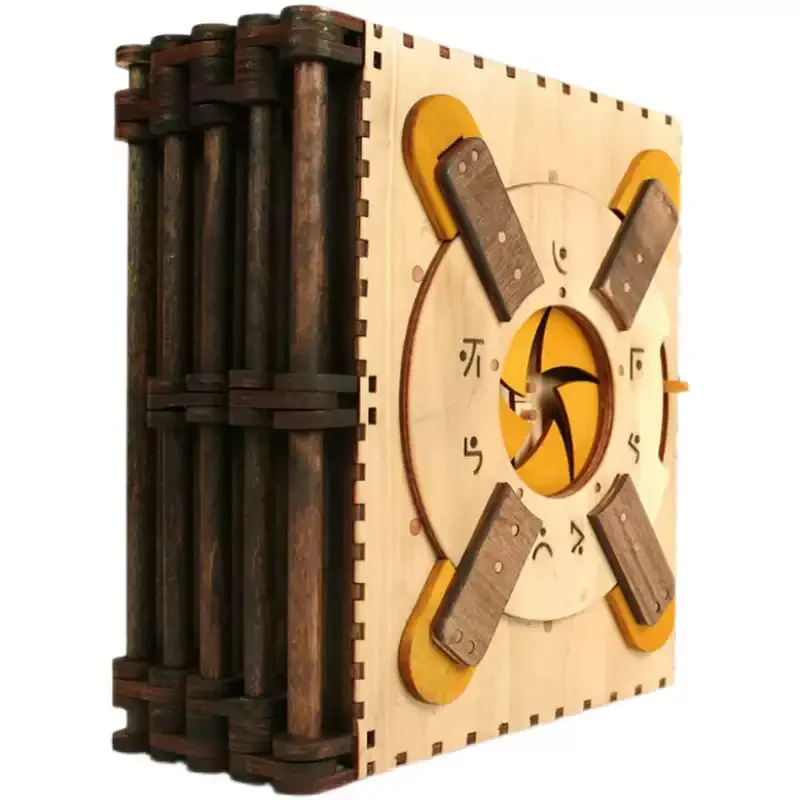 Code book puzzle level 10 high difficulty hell level three-dimensional puzzle assembly toy mechanism decryption box