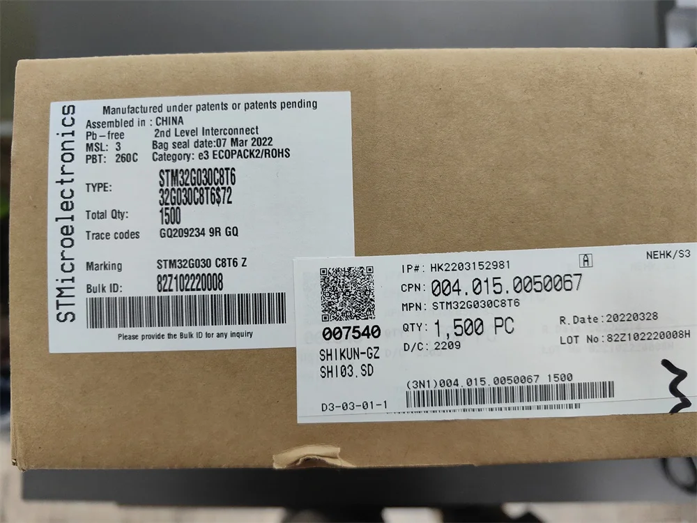 Capa protetora STM32G030C8T6