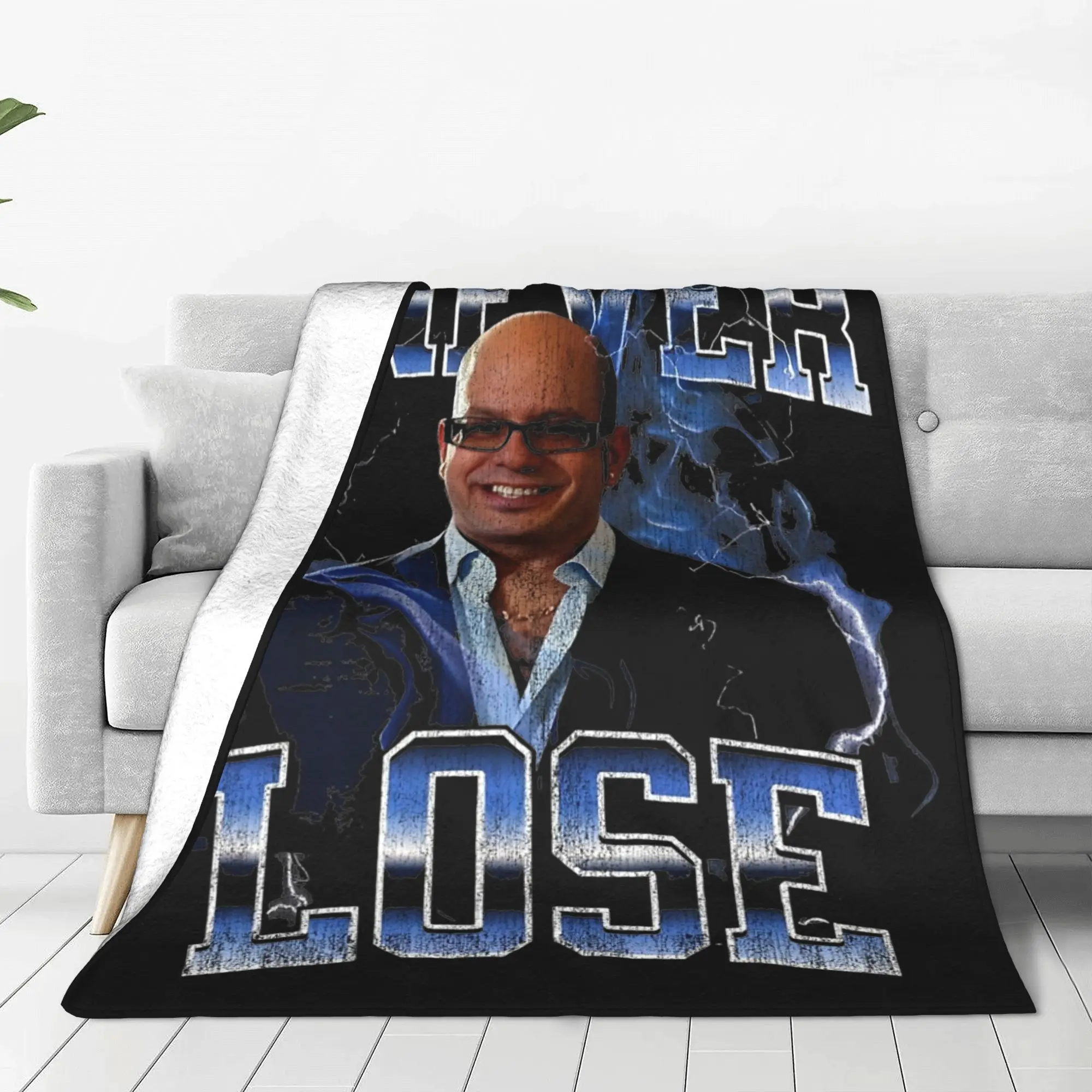 Ian Hawke Meme I Told You Dave I Never Lose Blanket Fleece Print  Multi-function Thin Throw Blankets for Sofa Bedding Throws