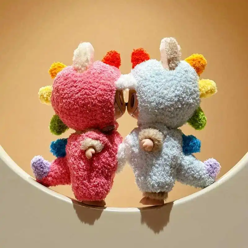 

Для куклы лабу 15/17 см, плюшевый костюм, одежда динозавра