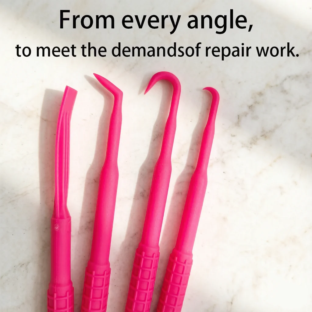 VXM Four-Piece Nylon Kit - Boxed - Used for Cleaning Bike Gaps, Flywheel Gaps, and Other Areas
