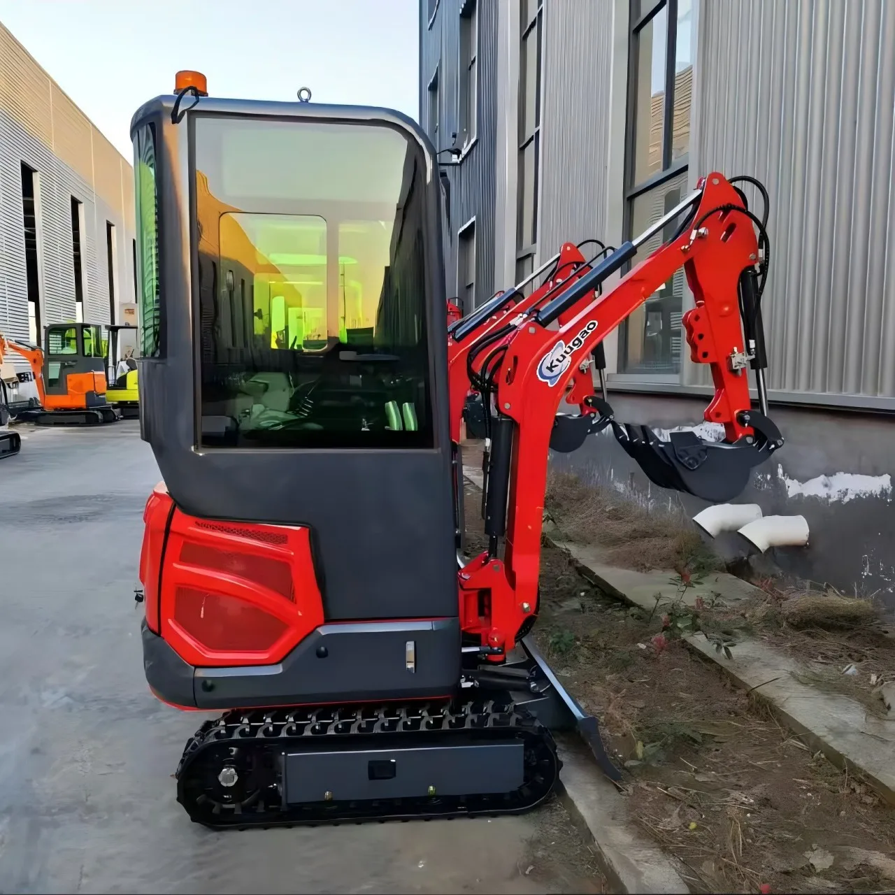 Mini Excavator EURO Kubota Engine 2 Ton Crawler Home Digger 1.5 Ton Farm Bagger Customizable Fast Delivery 1.8 Ton Excavators