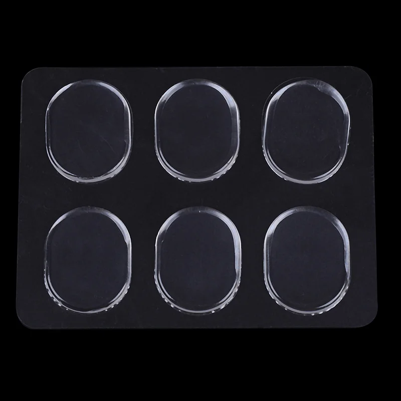 6 Pcs Drum mute pad silicon gel muffler percussion instrument silencer practice