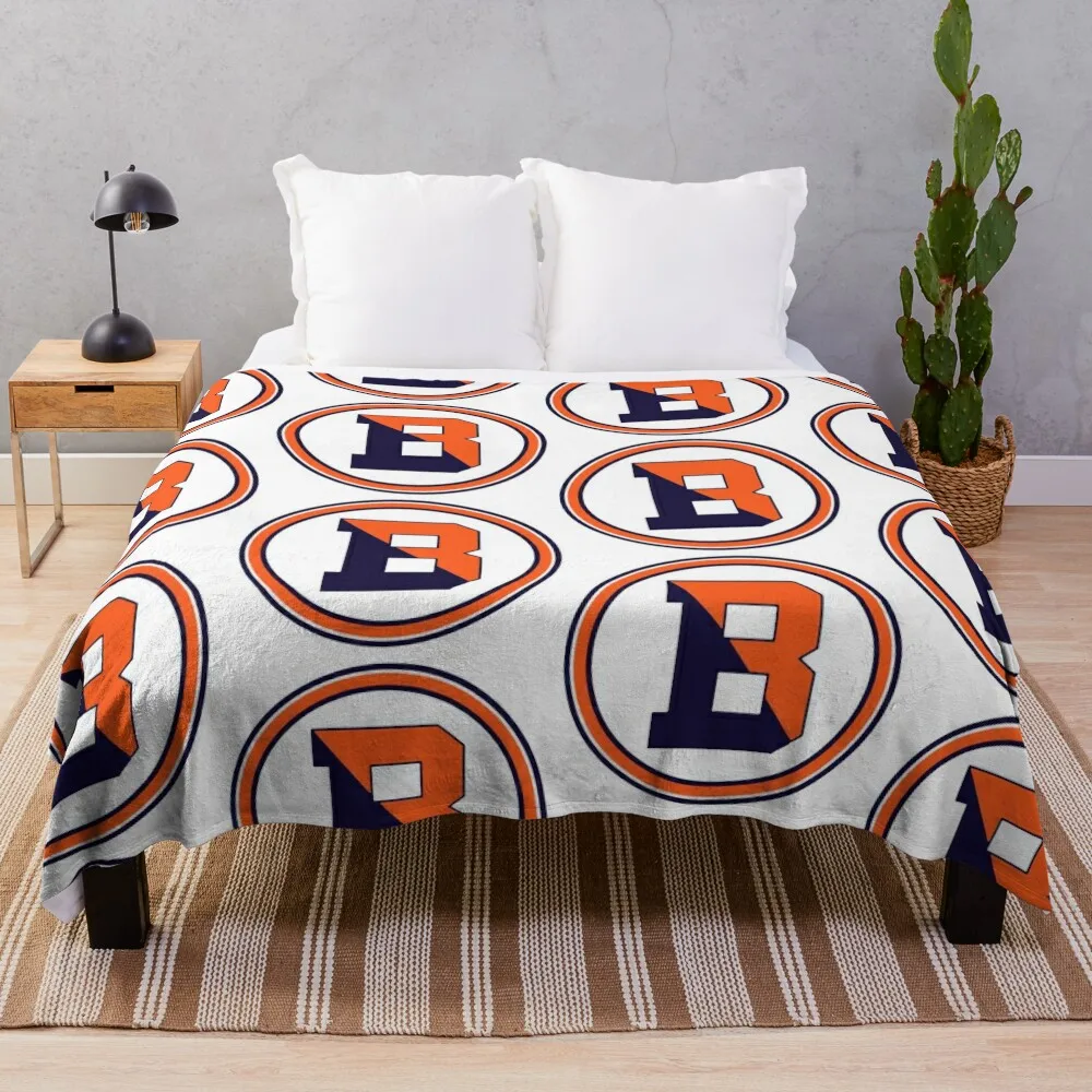 Bucknell Emblem Throw Blanket Blankets For Sofas Bed linens Blankets