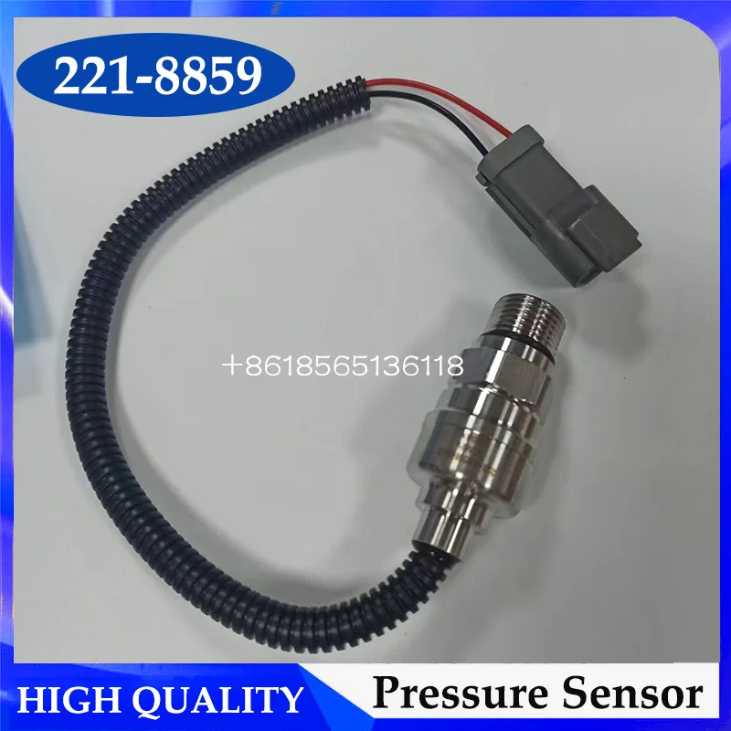 

High Quality Pressure Switch E320D E320B E320C Main Pump Pressure Sensor 221-8859 For Caterpillar Excavator Spare Parts 2218859