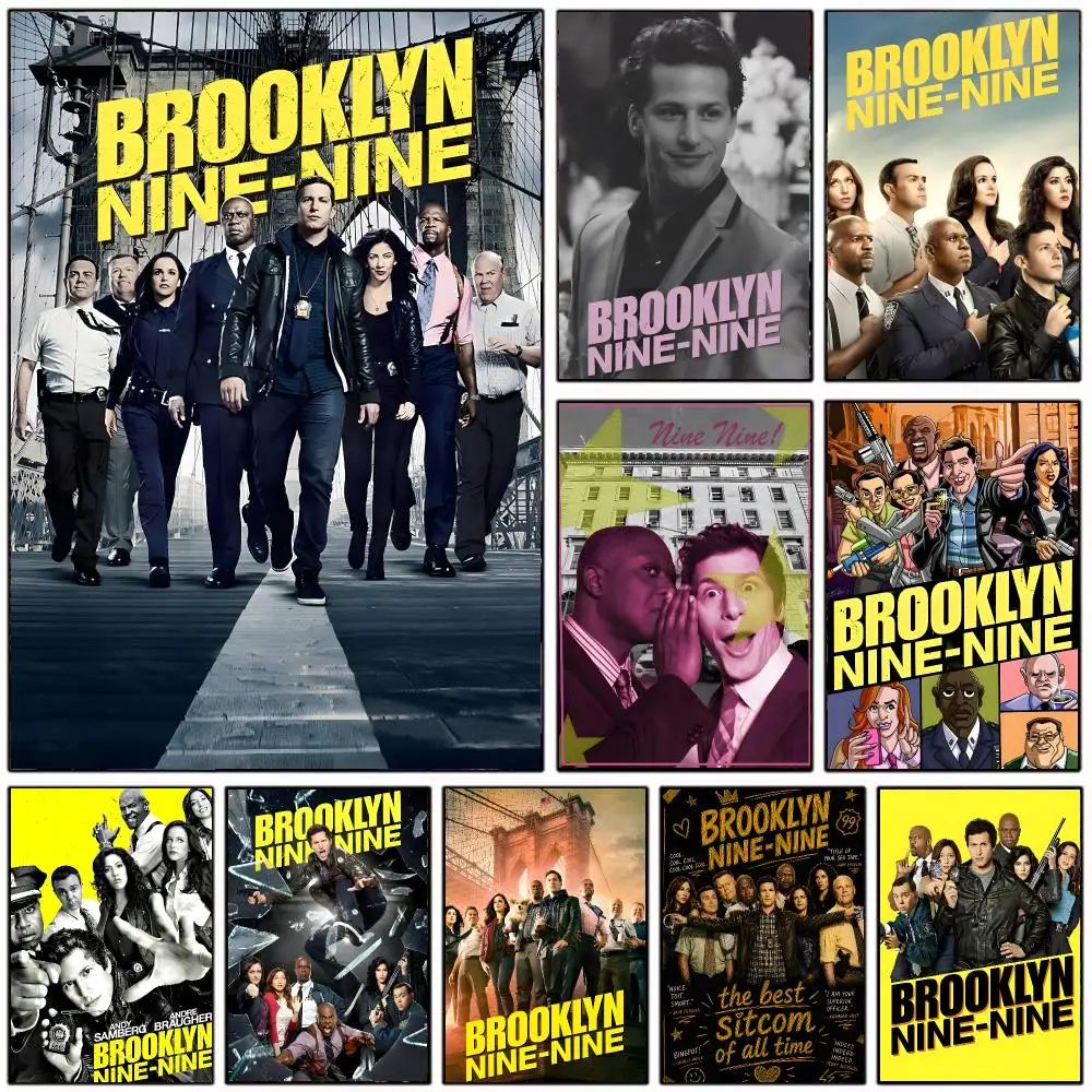 hilarious show B-Brooklyn Nine-Nine Poster Modern Home Decoration Interior Design & Contemporary Wall Art Collection