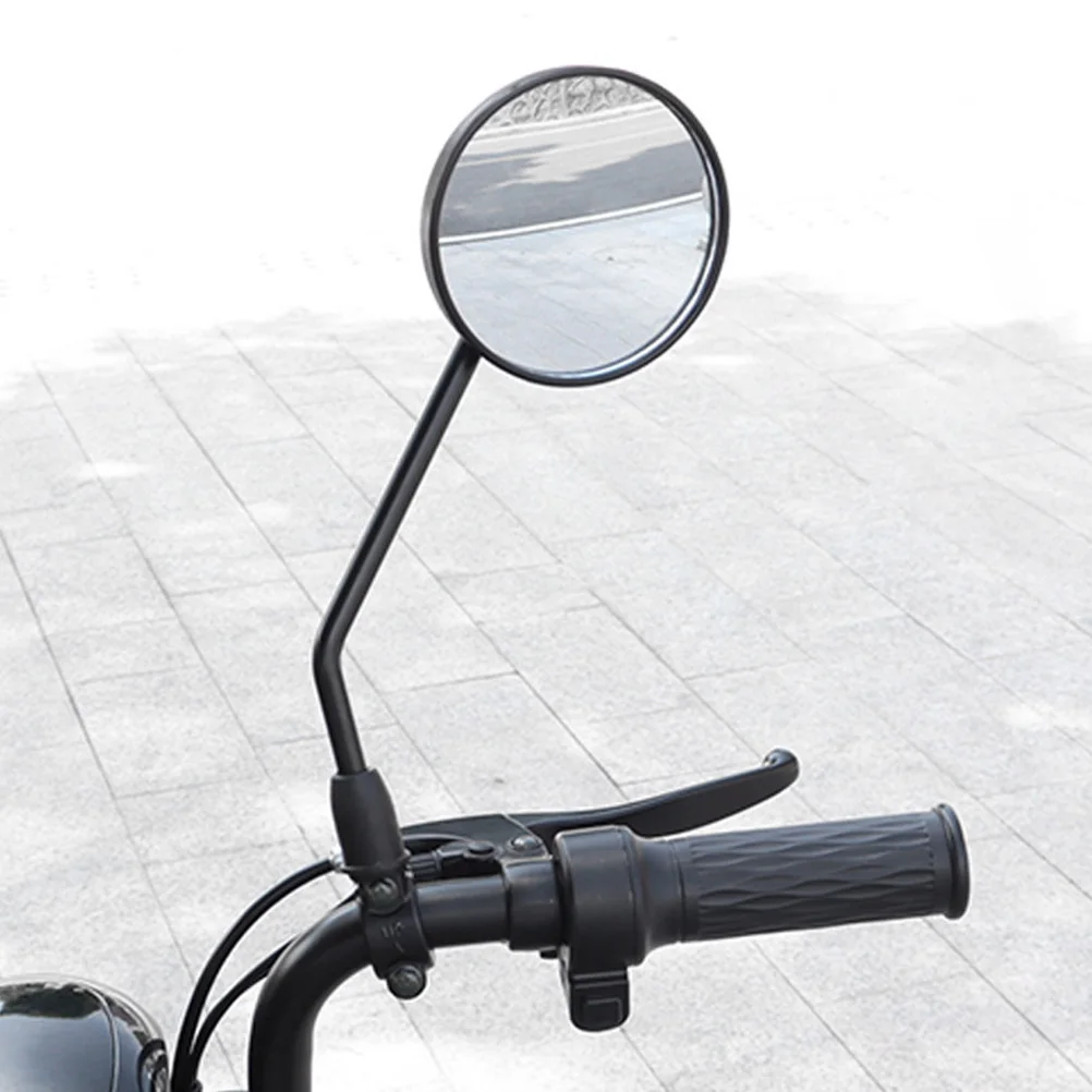 

2Pcs Bike Rearview Mirror Adjustable Hose Design Acrylic Convex Handlebar Mirror Cycling Accessories Bike Accessories