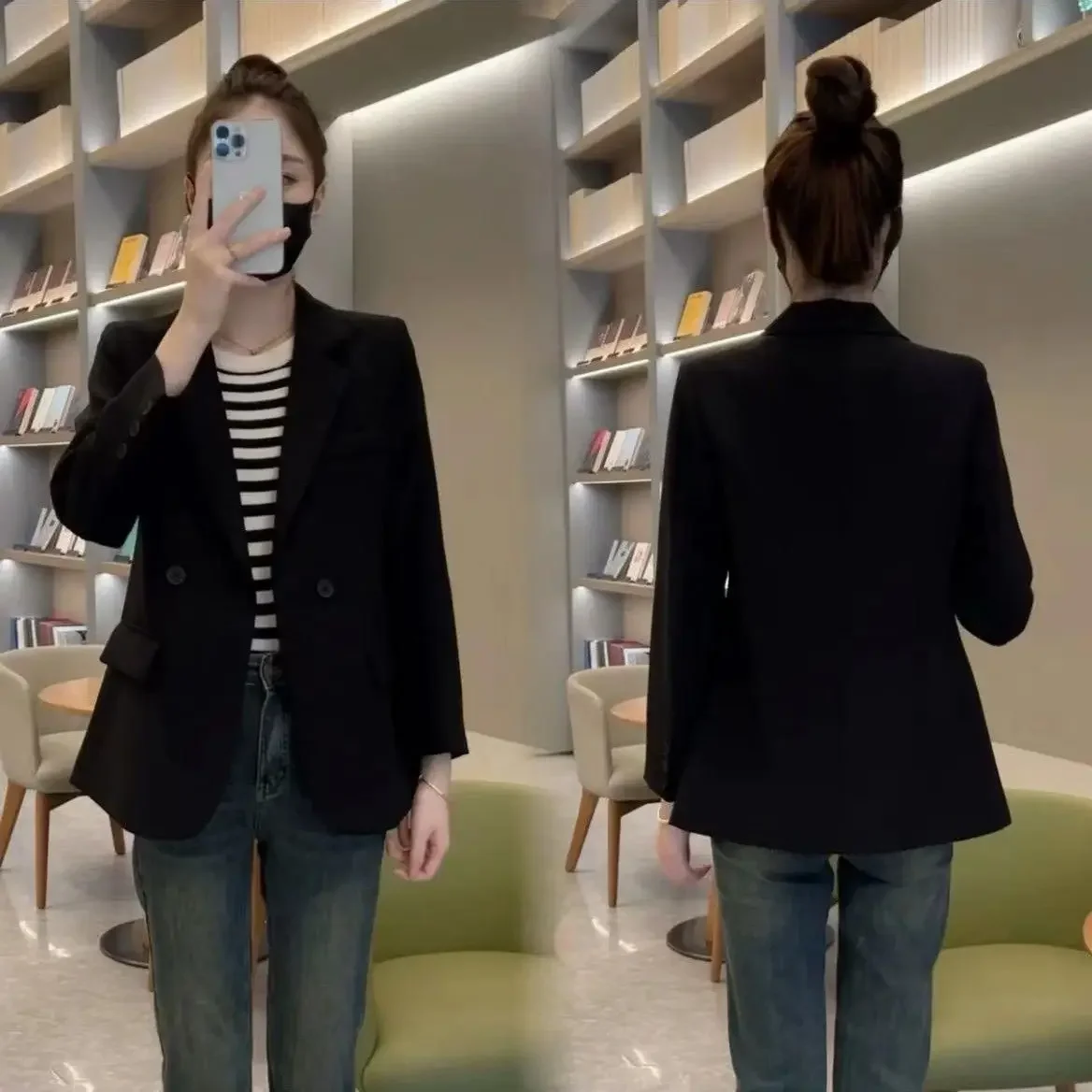 Stylish Cropped Blazer for Petite Women 2026 Spring Fall Fashion Top