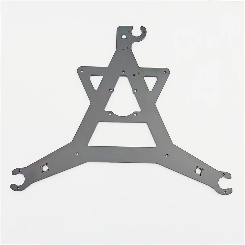 أجزاء ترقية سمك 5 مم من سبائك الألومنيوم أندر 3 NG V1.2 عربة سرير CNC