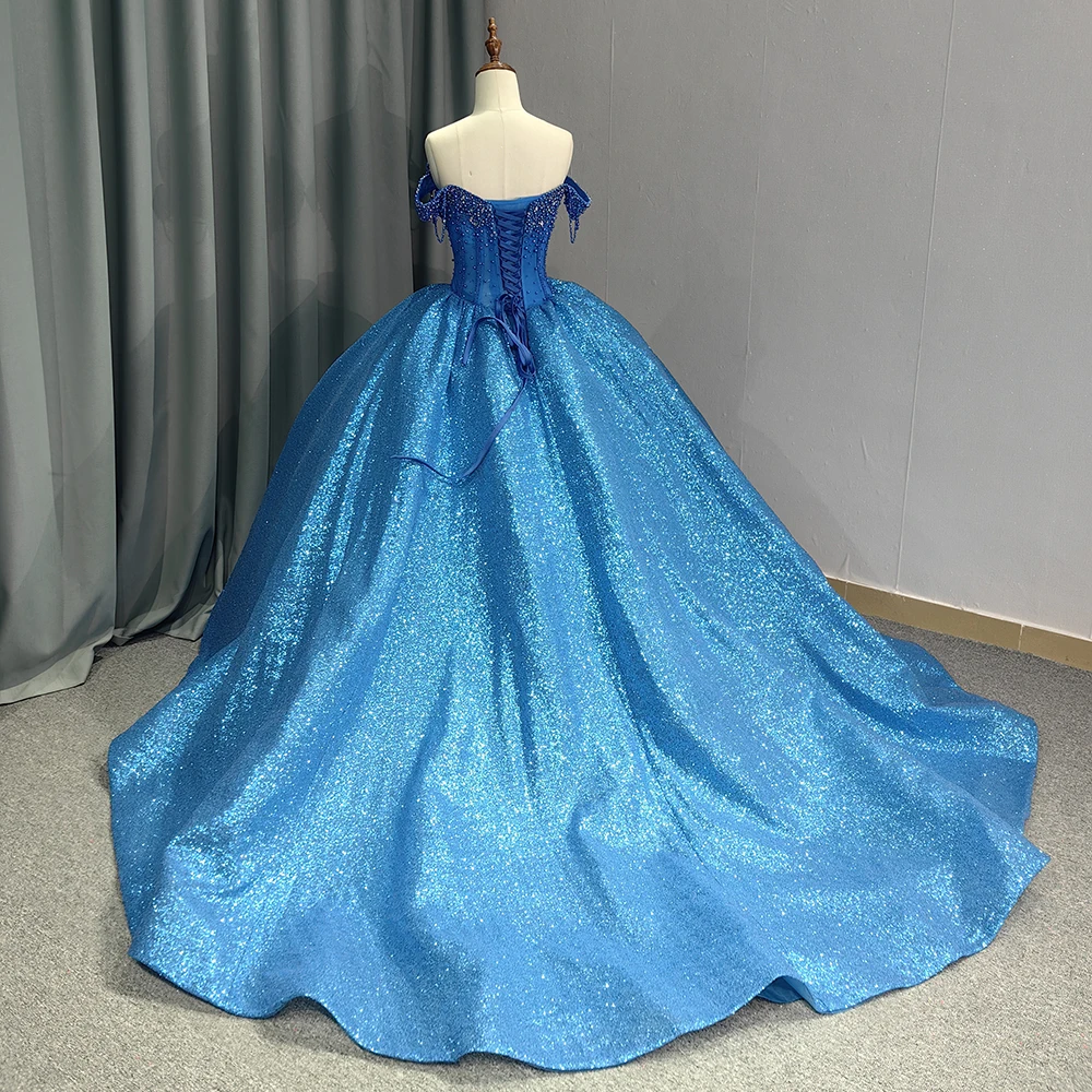 Jancember Classic Customization Quinceanera Dresses For Gril Ball Gown Sweetheart Beading Lace Up Pleat Vestidos De Xv DY6628