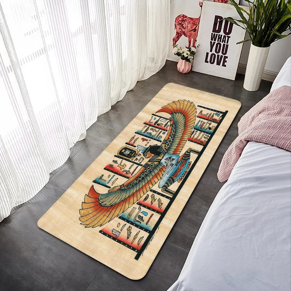 Egyptian Goddes Cute Carpet for Kitchen Bath Rug Mat Doormat Entrance to Home Accsessories Bedroom Mats Room Decoration Items