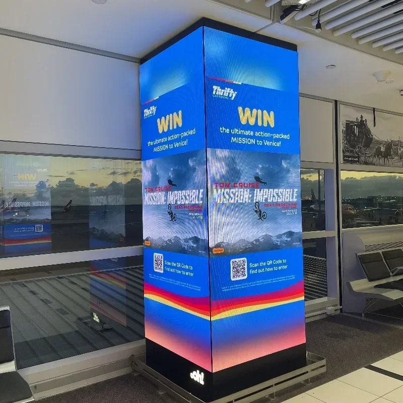 1 tela de painel LED interno e externo para restaurante