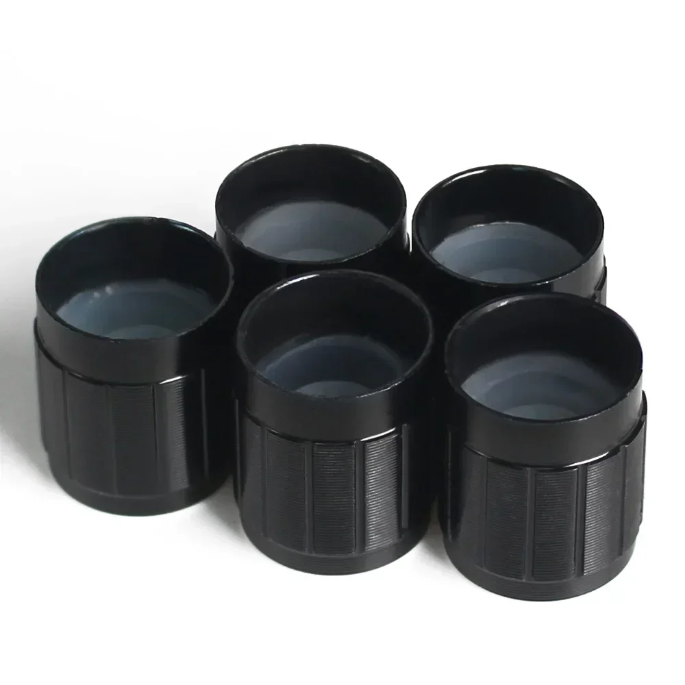 10 peças wh148 15*17mm tampa do botão do potenciômetro tampas de botão de liga de alumínio preto para interruptor rotativo botão de controle de volume