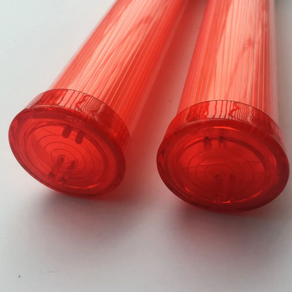 

2 шт. светодиодных мигающих сигнальных фонарей для дорожного движения, аварийные светящиеся палки, дорожные предупреждающие огни для использования на улице