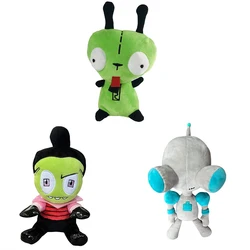 New Invader Zim plush toy Doll Alien Zombie Stuffed Toys Soft Dog Animal Plushie Toy for KIds Birthday Christmas Gift