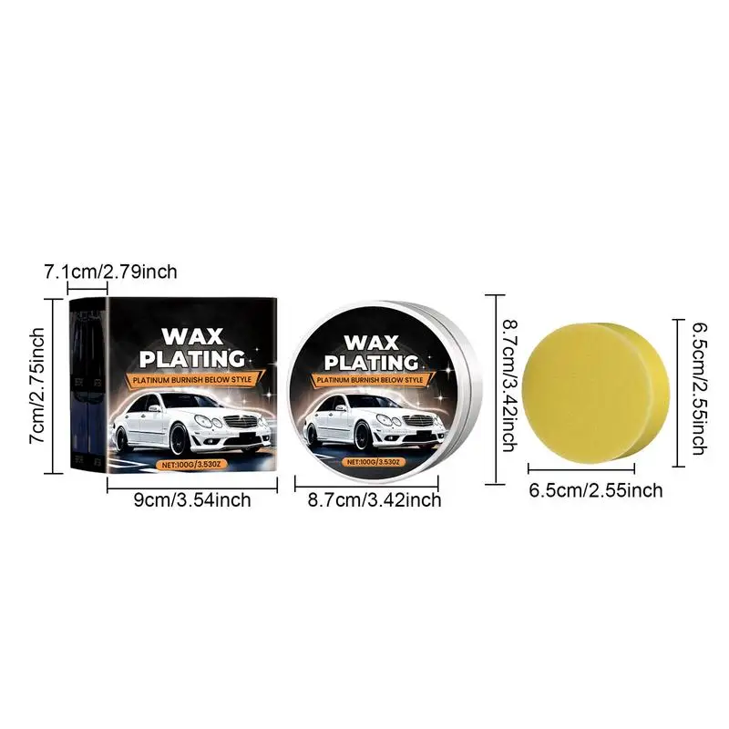 Car Scratch Repair Wax, Facilmente reparar arranhões, Polonês protetor