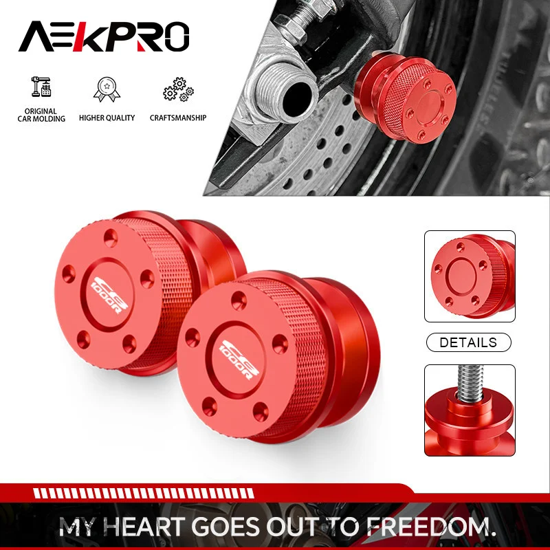 

New M8 Swingarm Spools Sliders Stand Screw For CB300R 2018-2025 CB1000R 2008-2025 Motorcycle CNC Rear Stand Bolts cb1000r cb300r