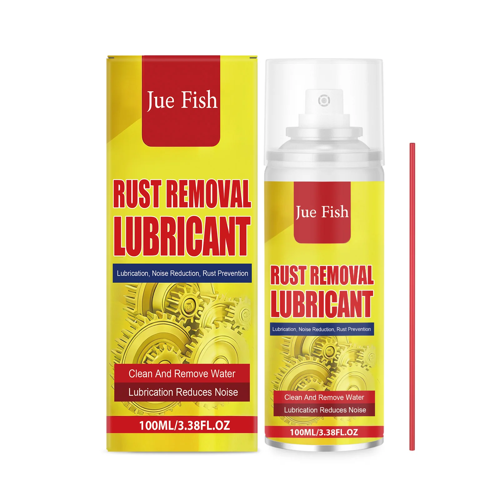 Rust Removal Lubricant Spray Quick Rust Dissolution Anti-Oxidation Corrosion Displacement Multi Purpose Penetrating Oil Spray