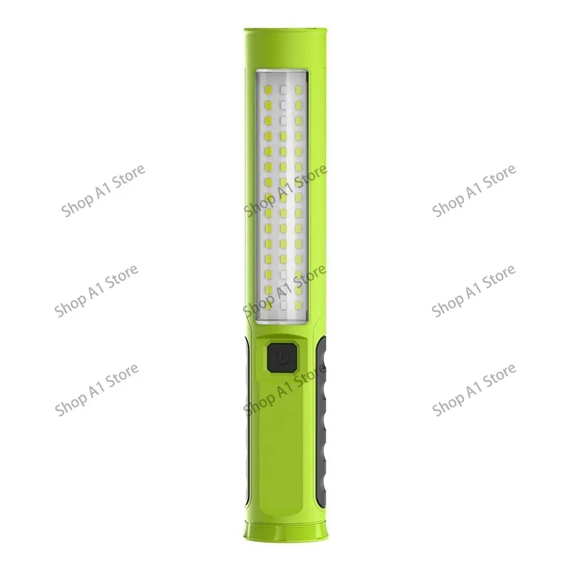 Portable work Car maintenance light Magnetic with hook Red and blue warning Multifunctional flashlight