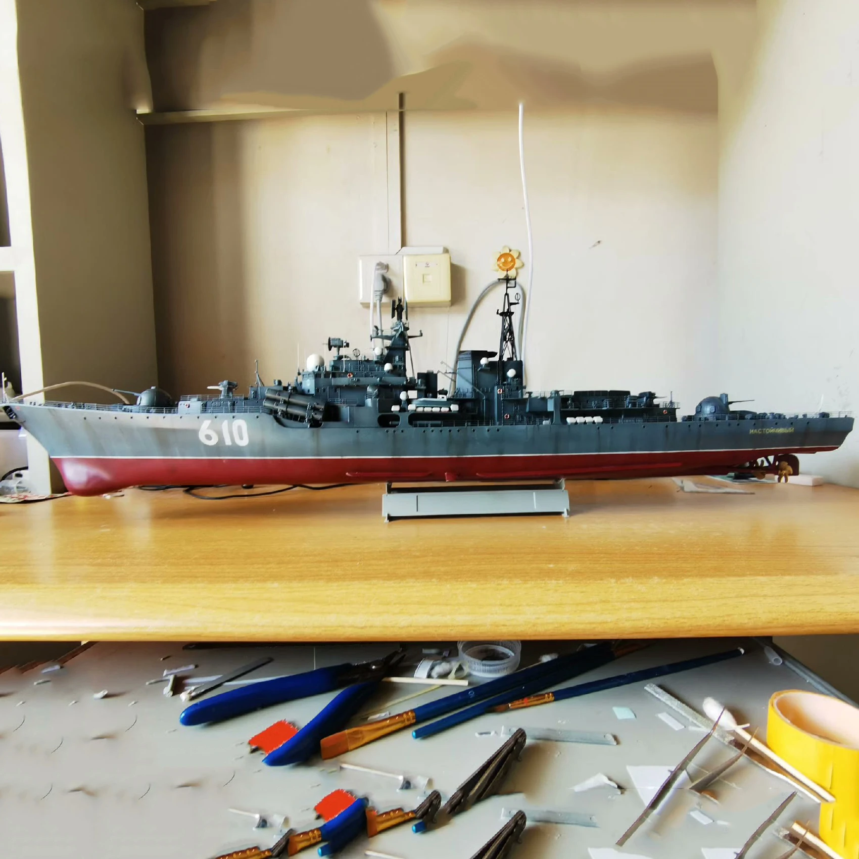 Barco rc 1/200, 80cm, destruidor de classe sovremenny, barco de controle remoto, motor duplo, barco rc, modelo rtr, brinquedo adulto